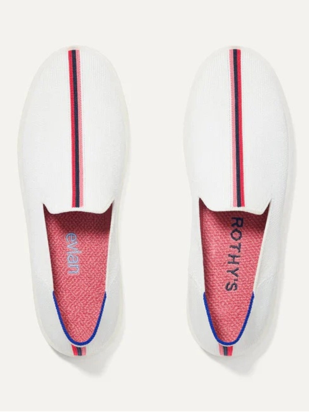 Rothy’s x Evian The RS01 Slip On Sneakers